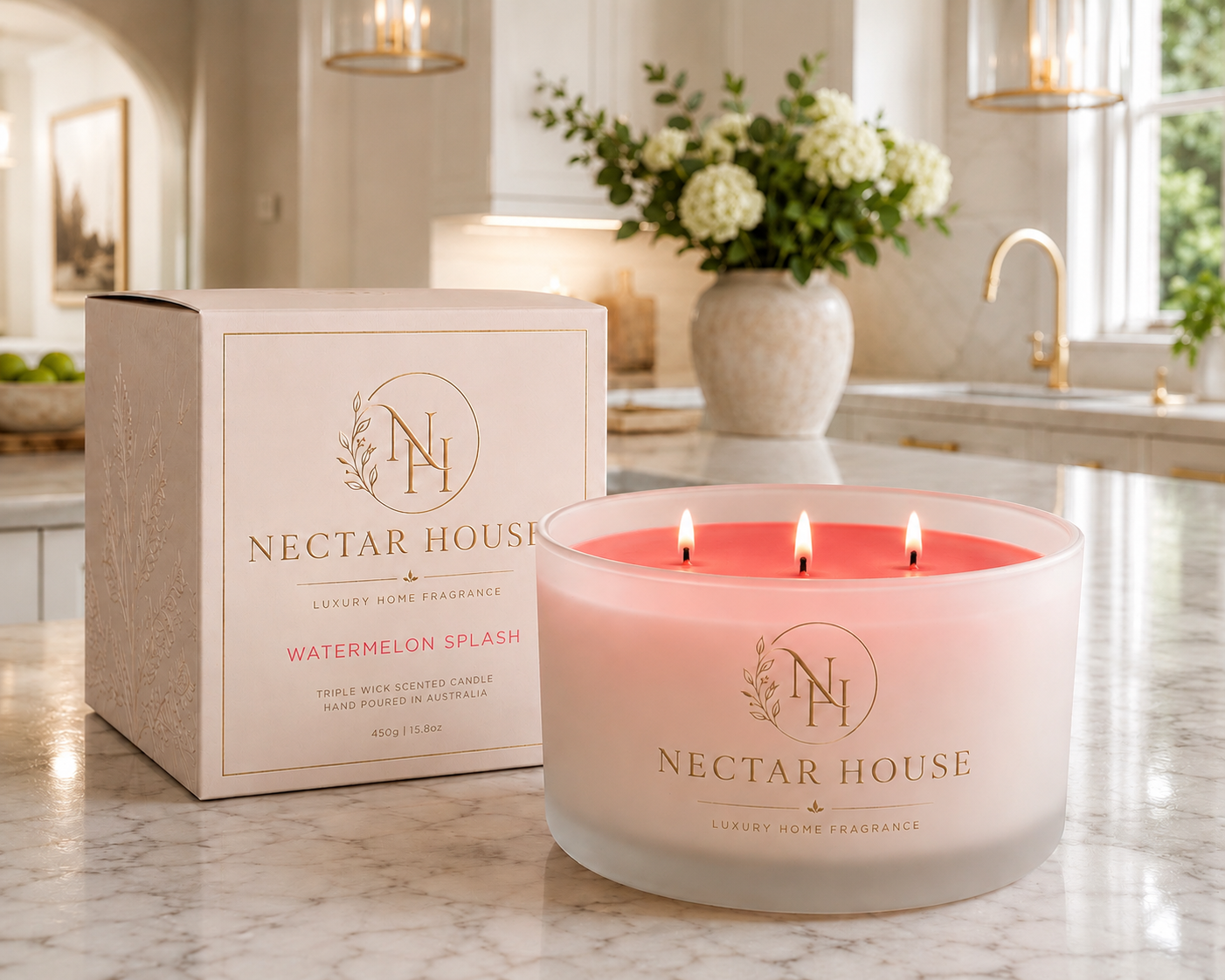 Watermelon Splash Soy Candle
