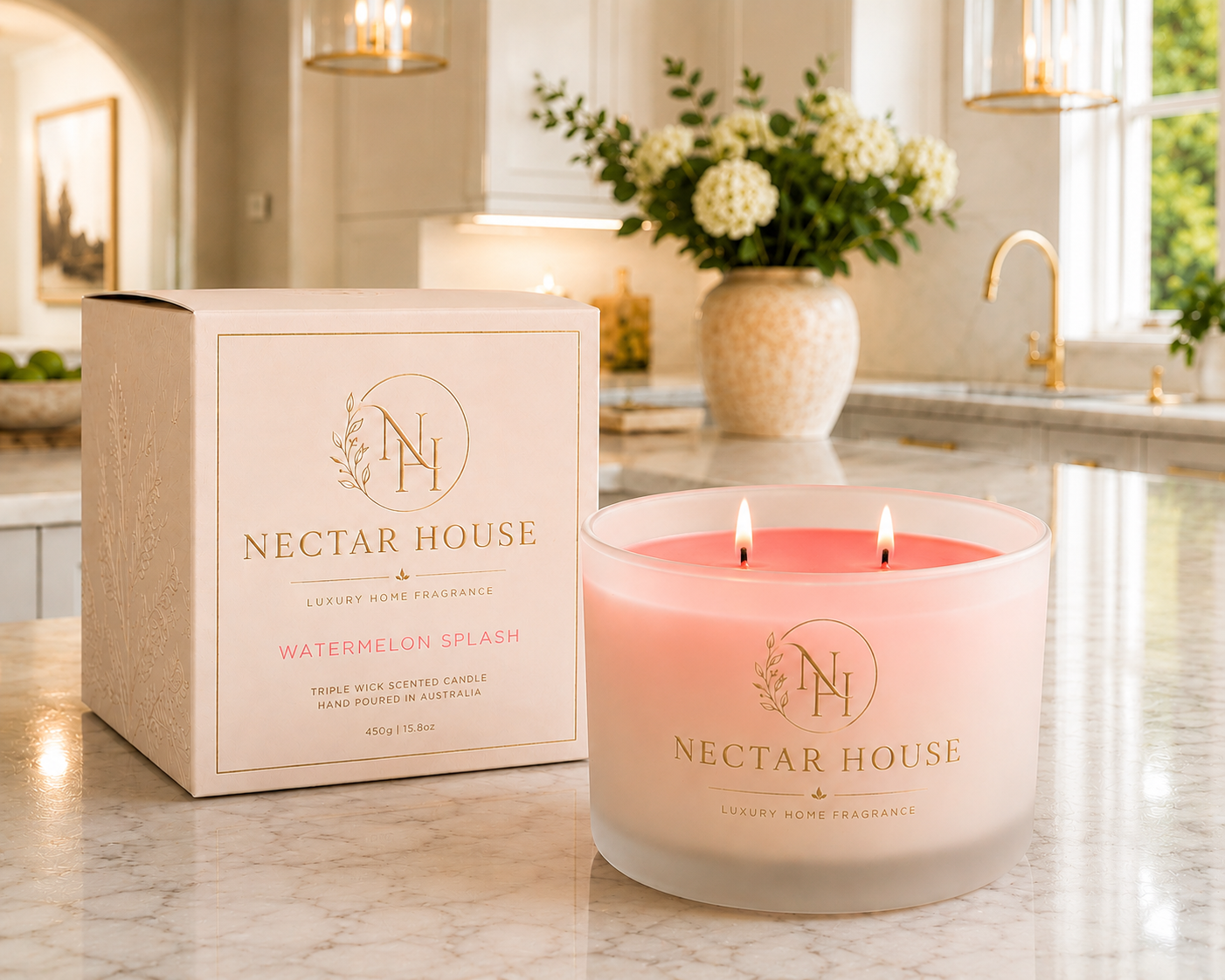 Watermelon Splash Soy Candle